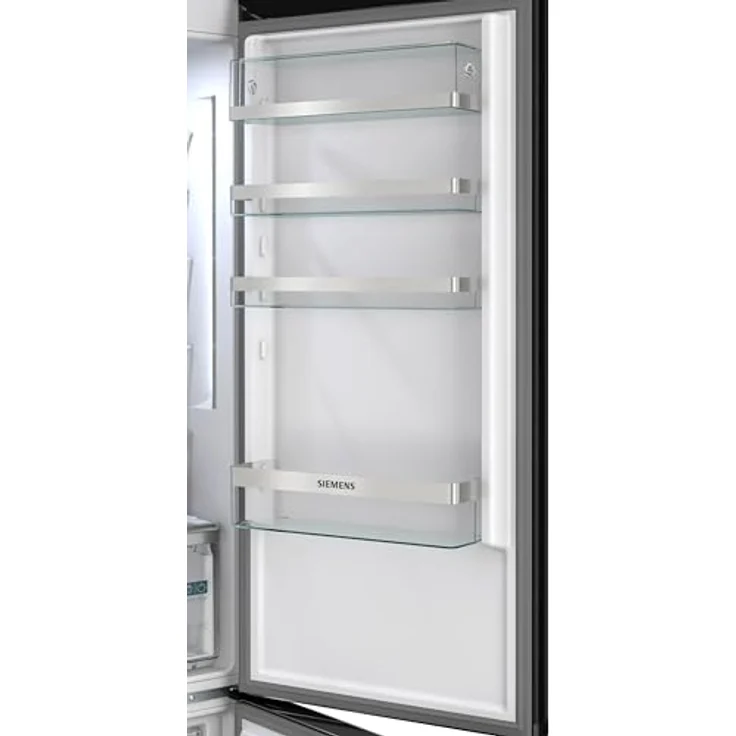 Siemens KG39N4X1F, Kühl-Gefrierkombination mit Gefrierbereich unten, 203 x 60 cm, gebürsteter schwarzer Stahl, AntiFingerprint, Total noFrost – Bild 17