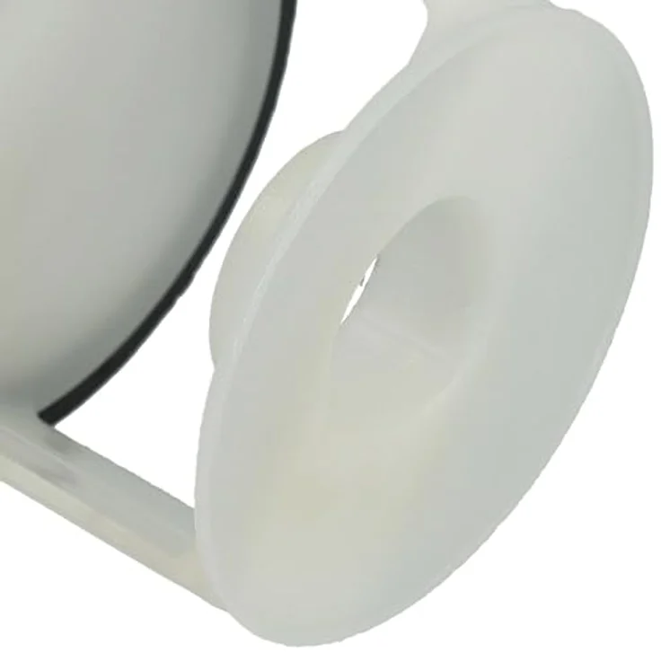 VHBW Flusensieb kompatibel mit Siemens WP12T225, WP12T227, WP12T254BY, WP12T254FN, WP12T284FF - 5,6 cm Durchmesser, mit Dichtungsring, schwarz/weiß – Bild 7