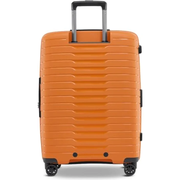 Stratic Novium 4 Rollen Trolley M, 65.5 cm mit Dehnfalte, orange, 100% Polypropylen – Bild 4