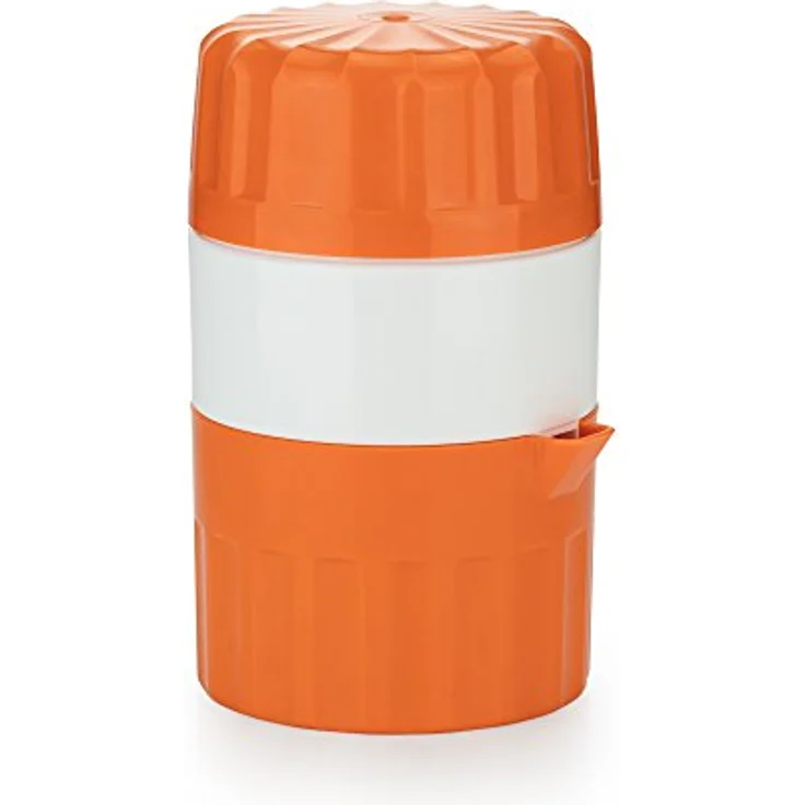 Börner Saftpresse, Saftpresse für Orangen, Entsafter ' Germany, Orange Farbe – Bild 5