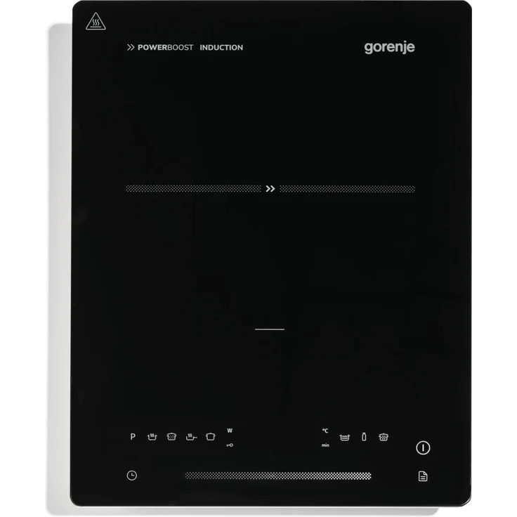 Gorenje Hob ICY2000SP Induction, Number of burners/cooking zones 1, Touch, Timer, Black, Kochfeld, Schwarz – Bild 1