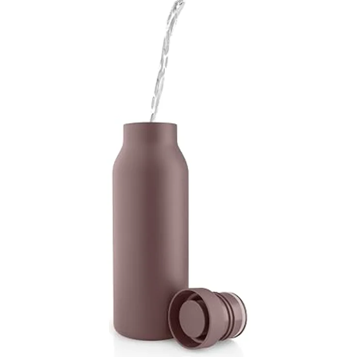 Eva Solo Urban Isolierflasche 0.5 Liter, Vakuum-Isolierung für kalte und warme Getränke, Vintage Brown – Bild 3