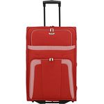 paklite 2-Rad Koffer Größe L, Gepäck Serie ORLANDO: Klassischer Weichgepäck Trolley im zeitlosen Design, 73 cm, 80 Liter