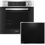 Miele H 2269-1 I Active + KM 7001 FR, Einbauherdset (Induktionskochfeld, A+, 76 Liter) - Preisvergleich