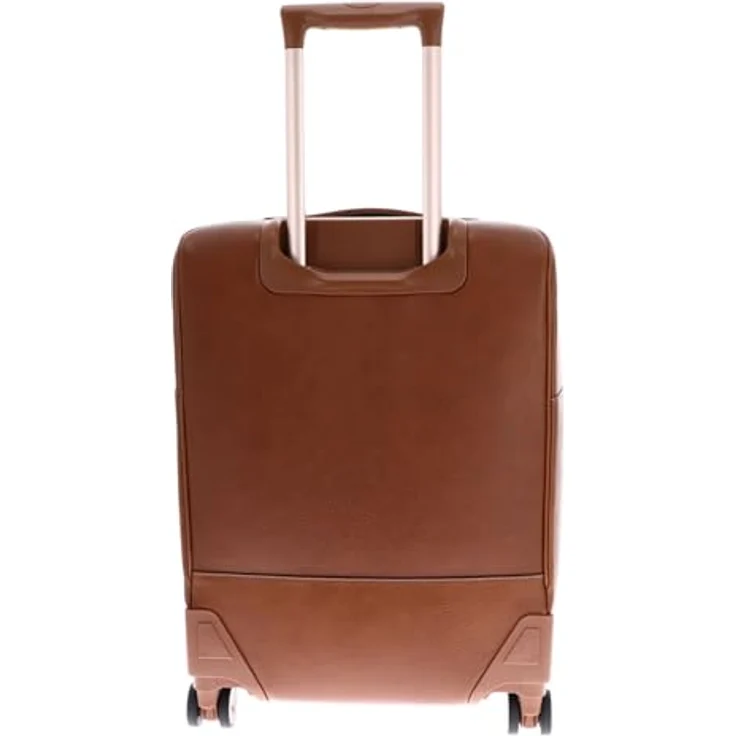 Brics Koffer Life Pelle 4 Rollen Kabinentrolley 55 cm, (45 l) - Edler Leder-Trolley mit TSA-Schloss, Wäschefach und Kreuzpackgurt – Bild 5