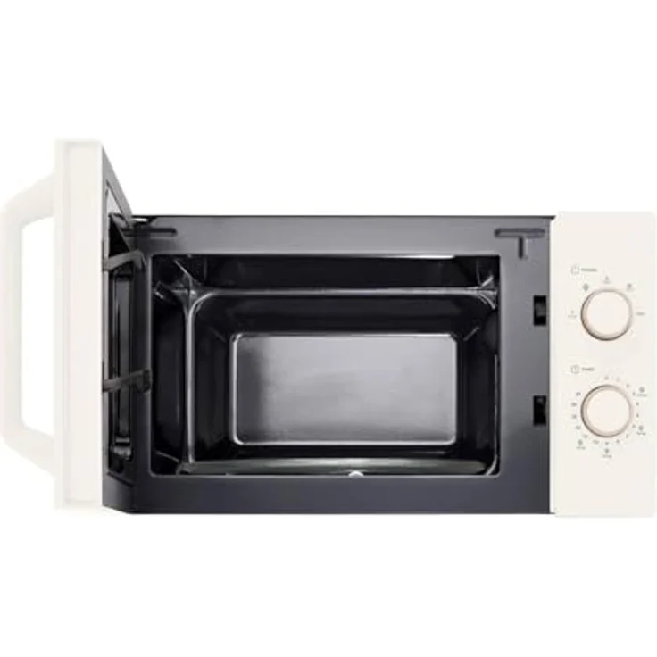Flama Mikrowelle FLAMA 1831FL, 20 l, 700 W, S/Grill, Glas/Creme – Bild 4