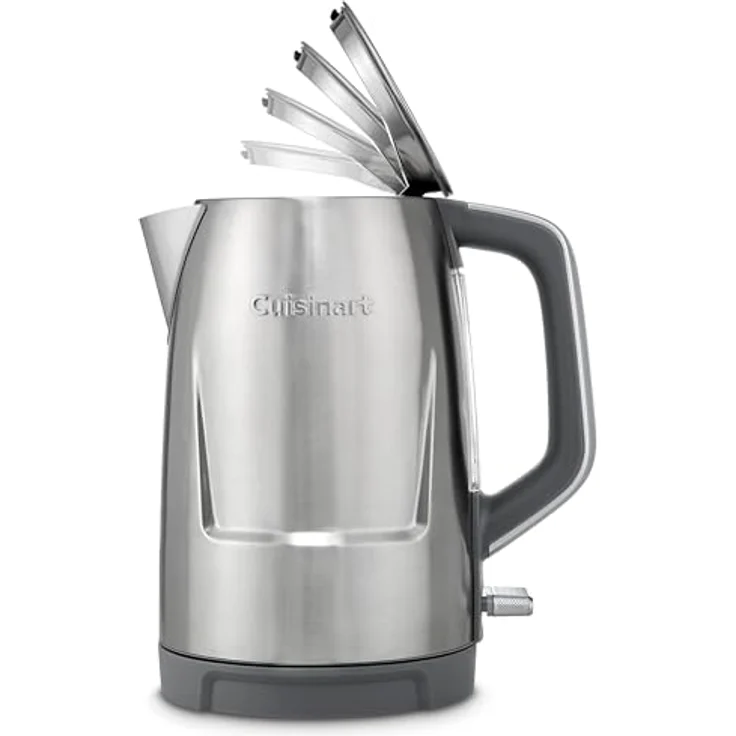 Cuisinart Core Collection Wasserkocher 1,5 L, doppelwandig, BPA-frei, Edelstahl-Innenraum, Schnellkochfunktion, 360°-Drehbasis
