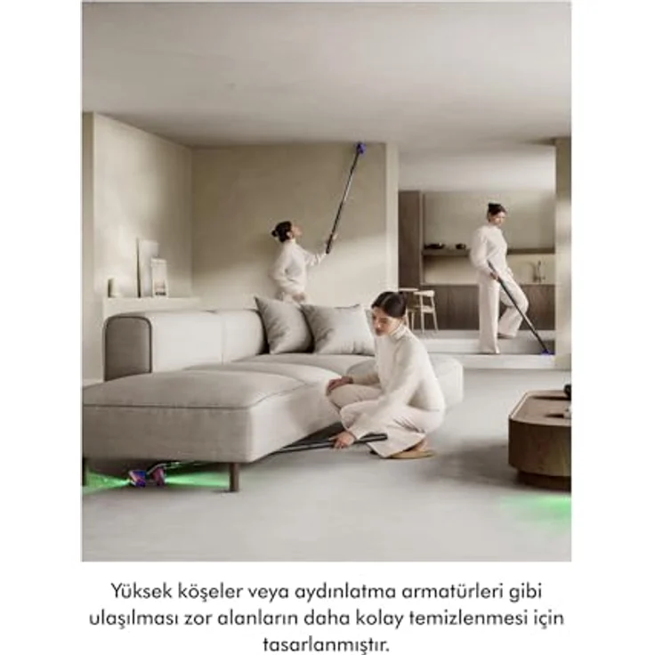 Dyson PencilVac™ Fluffycones, Akku-Stielstaubsauger mit 230 W und 55 AW Saugkraft, innovative kabellose Technologie – Bild 7