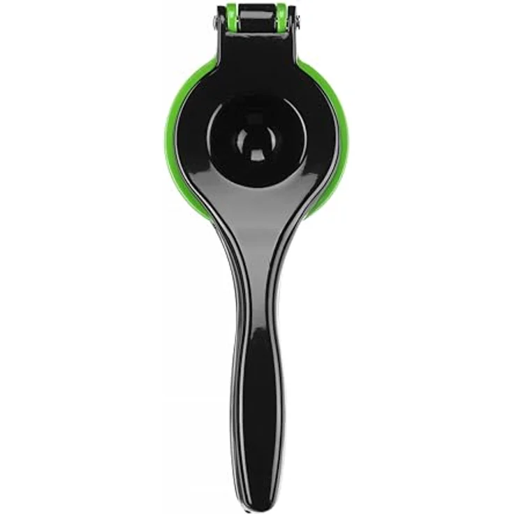 HENDI Zitruspresse BarUp, Doppelschalenform mit Presskegeln ⌅5mm und ⌅70mm, Aluminium, schwarz-grün, für Limetten und Zitronen, 225x80x(H)60mm – Bild 1