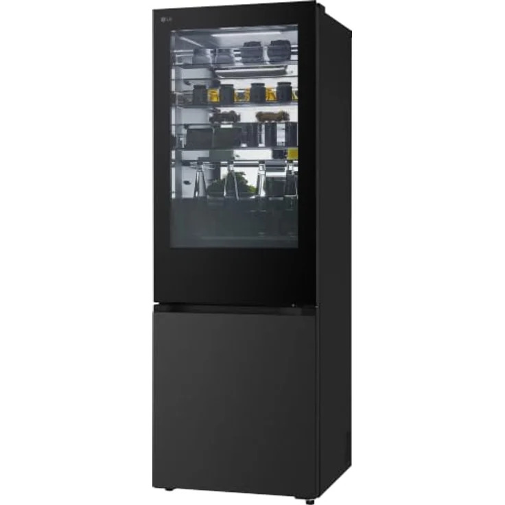 LG GBGW92GCEV, Kühl-Gefrierkombination mit 465 l, NoFrost, Fresh Zone Fach, Schwarz – Bild 38