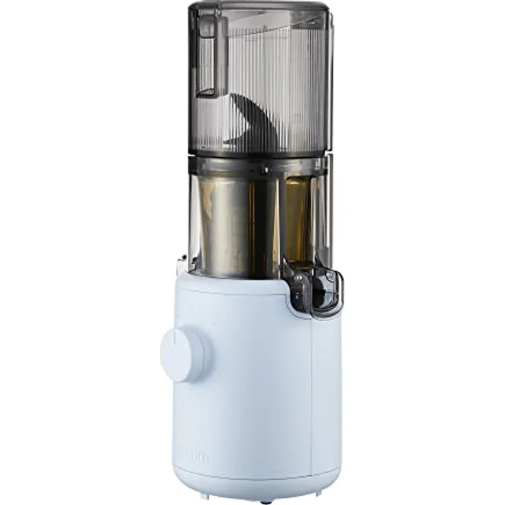 HUROM | Slow Juicer | Entsafter Gemüse und Obst | H310A | Elektrische Kaltpresse | Ruhiger Motor | Leicht zu Reinigen | 220ml | 100 Watt | BPA Frei |Schlankes Design | Himmelblau – Bild 5