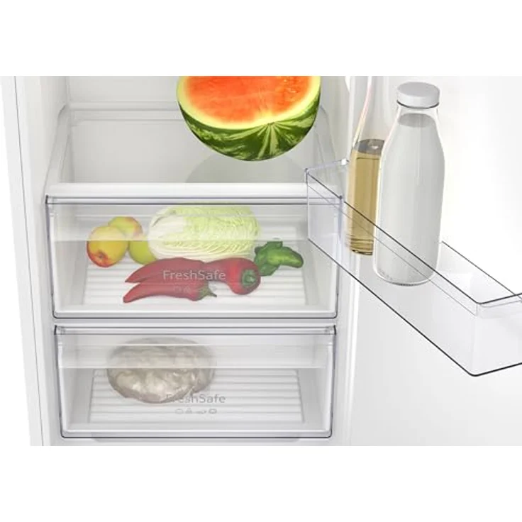 NEFF KI2821SE0, Einbau-Kühl-Gefrierkombination mit Schleppscharnier, 177.5 x 56 cm, Fresh Safe-Schublade für Obst und Gemüse – Bild 3