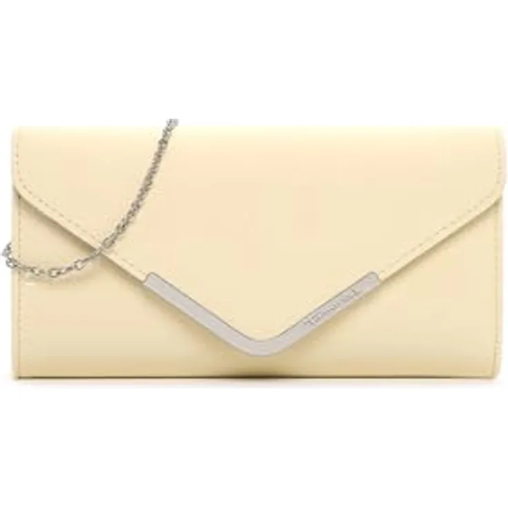 Tamaris Clutch TAS Amalia, Damen Umhängetasche mit Magnetverschluss und Innensteckfach, schwarz