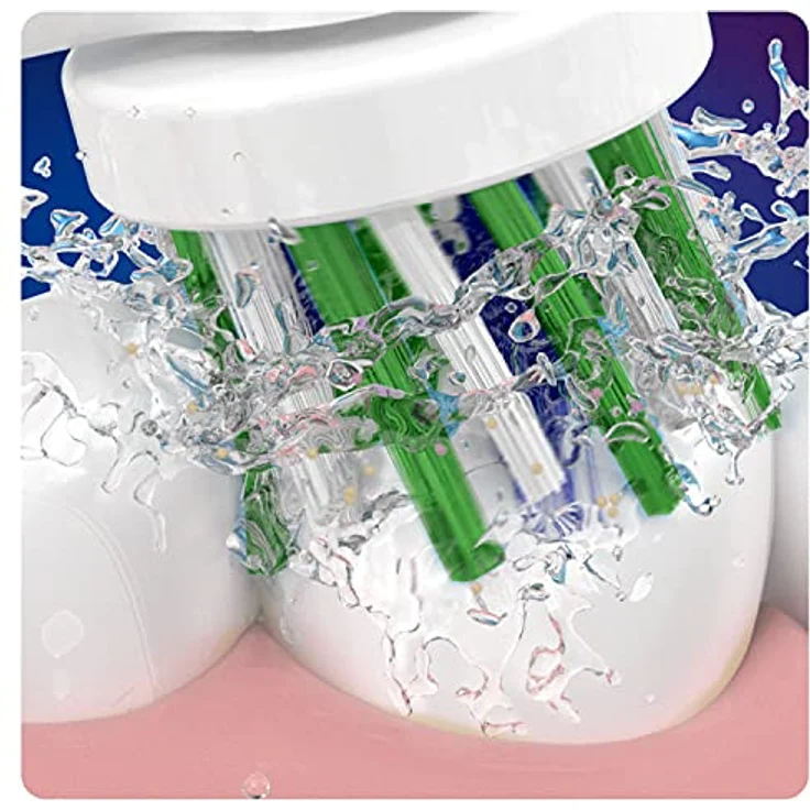 Oral-B Cross Action Nachfüllköpfe, 10 Stück, für ein rundum sauberes Mundgefühl – Bild 3