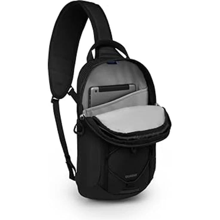 Osprey Quasar Sling Bag, 38 cm, Umhängetasche aus 100% Polyester, schwarz – Bild 7