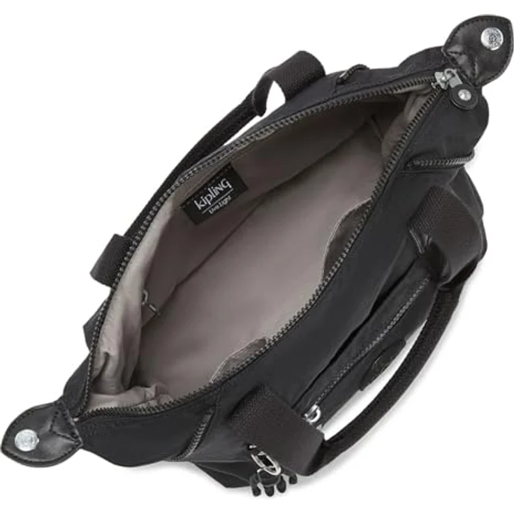 Kipling Classics Basic Art Mini Handtasche, Damen, 34 cm, Schwarz, mit Hauptfach und Reißverschluss- sowie Handyfach – Bild 7