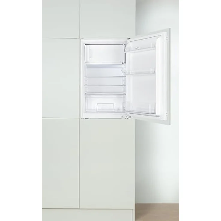 Amica Einbaukühlschrank EKS 16171-1 BxHxT 56 x 87 x 55 cm, 100 l Kühlteil, 16 l Gefrierteil, Gemüseschublade, LED-Innenbeleuchtung, weiß – Bild 4