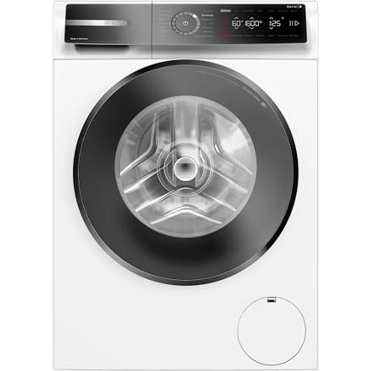 Bosch WGB246071 Serie 8 Smarte Waschmaschine 9 kg 1400 U/min Made in Germany Fleckenautomatik Iron Assist 4D Wash System Speed Perfect Mini Load (Weiß) – Bild 1