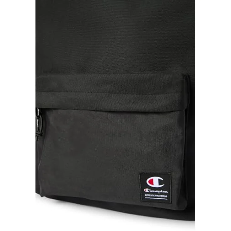 Champion Freizeitrucksack Backpack NBK-NS, wasserabweisender Rucksack mit Jacquard-Logo und 13 Zoll Laptop-Fach, schwarz – Bild 4