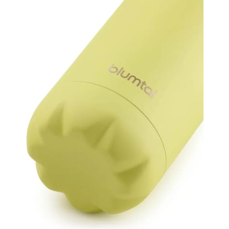 Blumtal® Trinkflasche Edelstahl Charles - 350 ml Thermosflasche - BPA-frei, auslaufsicher, doppelwandig isoliert, New Yellow - Gelb – Bild 2