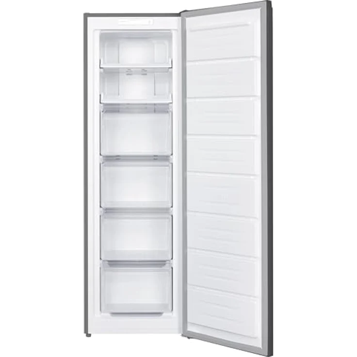 homeX Gefrierschrank FSN2041E-S, No Frost, 204L Nutzinhalt, 4-Sterne Gefrieren, Super-Frost-Funktion, silber – Bild 17