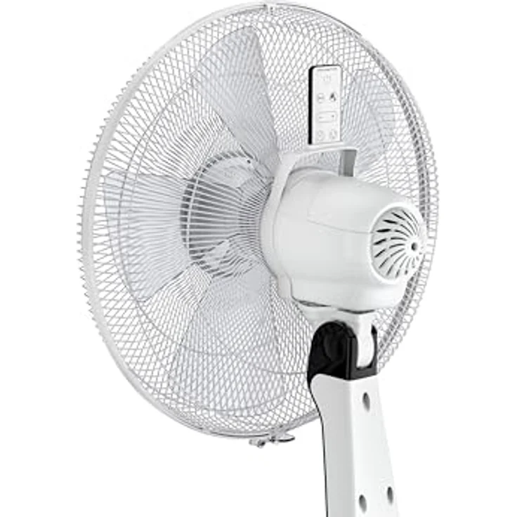 Rowenta Turbo Silence Extreme Standventilator, nur 32 dB(A) im Silent Night-Modus, energiesparend, 14 Geschwindigkeiten, digitaler LED-Bildschirm, Timer, Fernbedienung, Weiß, VU5690F0 – Bild 3