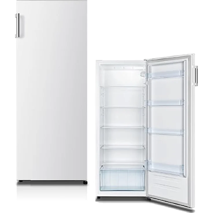 PKM KH KS242E Vollraumkühlschrank weiß 242L freistehend Kühlschrank mit LED-Beleuchtung und nur 40 db/A - Preisvergleich – Bild 2