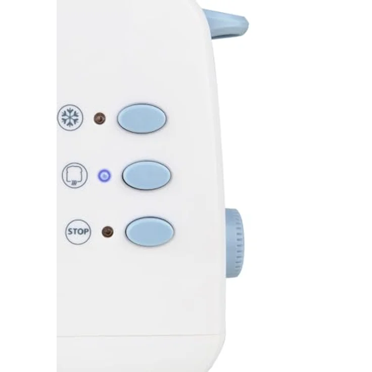 Orbegozo ? 15773 ? Toaster, 800 Watt, blau-weiß – Bild 5