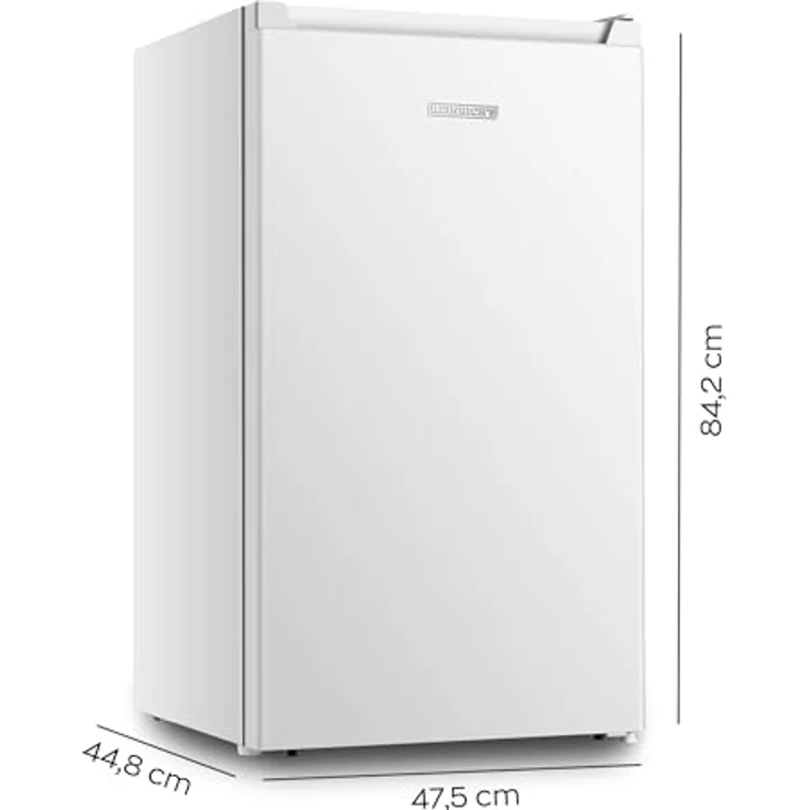 Heinrich's HGS 4090 Gefrierschrank, 61 Liter, -18°C, 3 Gefrierschubladen, 7-stufiger Temperaturregler, wechselbarer Türanschlag, weiß – Bild 7
