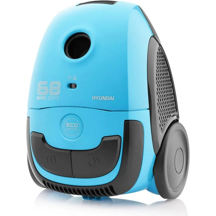 Hyundai Bodenstaubsauger HYUVC068, 800 W, mit Beutel, ECO-Motor, hohe Saugleistung, geringes Gewicht
