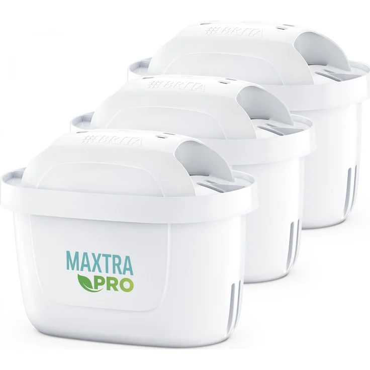 Brita Maxtra+ Pure Performance, Wasserfilter für Karaffen, 3 Stück, Weiss, Kapazität 150 l – Bild 1