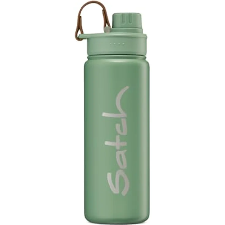 Satch Skandi Edition Stainless Steel Insulated Bottle, 0,5 l, auslaufsicher, kohlensäuredicht, spülmaschinengeeignet, Nordic Jade Green – Bild 7