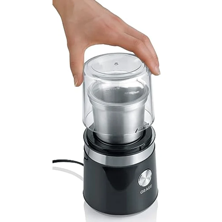 Graef CM 102 Kaffeemühle Gewürzmühle schwarz – Bild 5