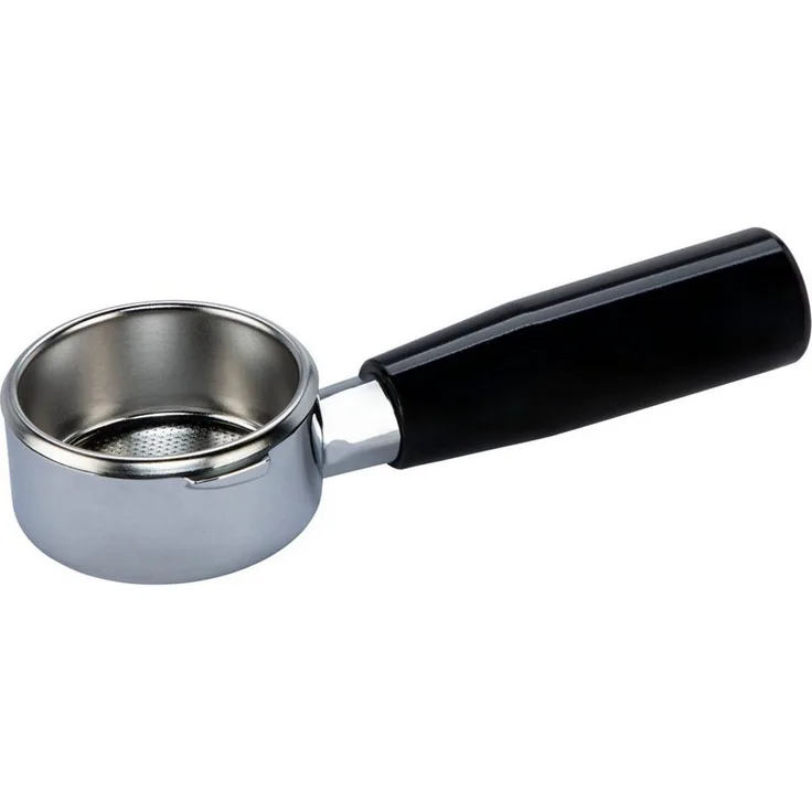 La Pavoni Siebträger Fascino, Kaffeebereiter mit 54 mm Durchmesser, schwarz-Chrom