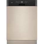 Neff S147ZCS01E teilintegrierter Geschirrspüler, 60 cm, Edelstahl, 14 Maßgedecke, 44 dB, Energieeffizienzklasse B