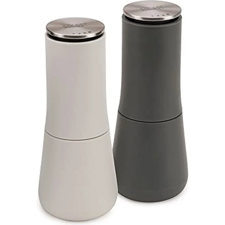 Joseph Joseph Milltop - Salz- und Pfeffermühlenset - dunkelgrau hellgrau – Bild 2