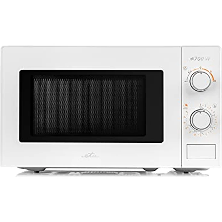 ETA Morelo ETA020990000 Mikrowelle 700W, 20L, 5 Stufen, Timer bis 35 Min, Auftauen & Erwärmen, Weiß – Bild 4