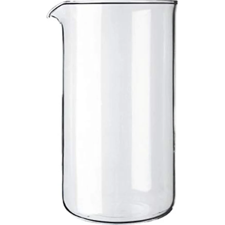 Bodum 1508-10 Ersatzglas zu Kaffeebereiter 8 Tassen, 1.0 l, ø 9.6 cm – Bild 2