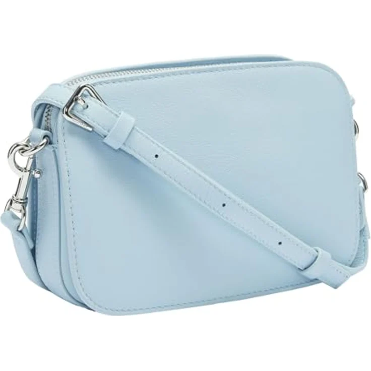 Liebeskind Luka Umhängetasche S, 100% Leder, 20.5 cm x 7 cm x 14.5 cm, blau – Bild 2