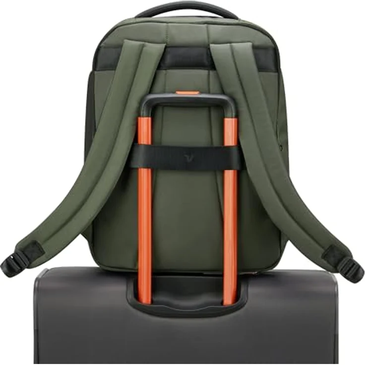Roncato Metropolitan Reiserucksack 40 cm, olivgrün, 100% Nylon, 30 x 20 x 40 cm – Bild 7