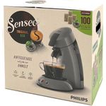 Philips Senseo Original Eco Kaffeepadmaschine, aus recyceltem Plastik, 25% weniger Energieverbrauch, 0,7 L Wasserbehälter, für 5 Tassen, feinere und samtige crema, Reduktion von CO2 Emissionen