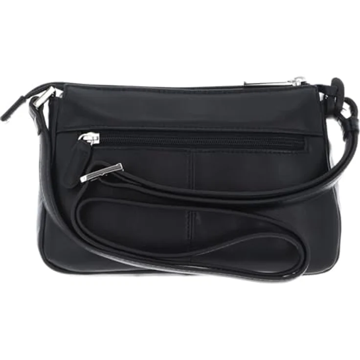 Picard Really Umhängetasche, Leder 22 cm, schwarz, 100% Leder – Bild 3