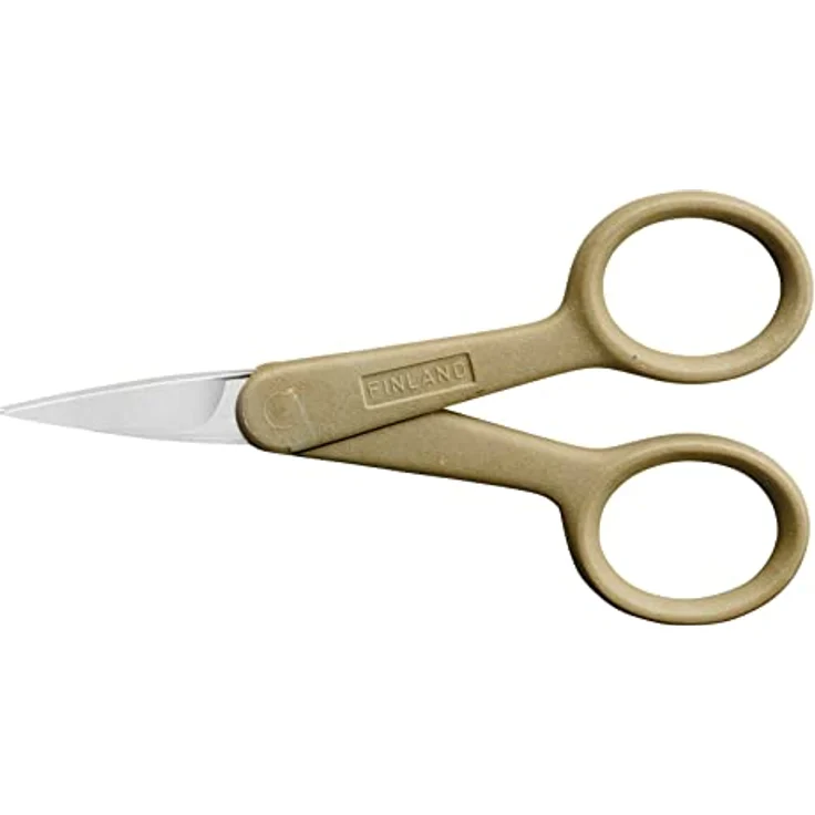 Fiskars ReNew Maniküreschere, Länge: 10 cm, Recycelter Edelstahl/Kunststoff, Aus 100% wiederverwertbaren Materialien, 1062548 – Bild 5