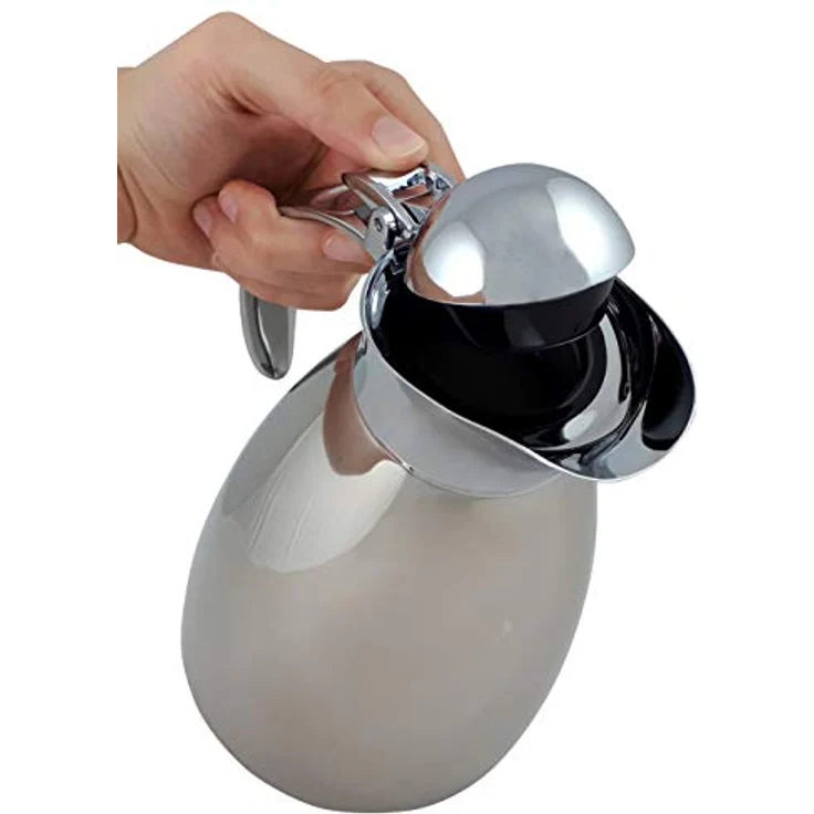 Helios Brilliant Edelstahl-Isolierkanne, poliert, 1 Liter – Bild 6