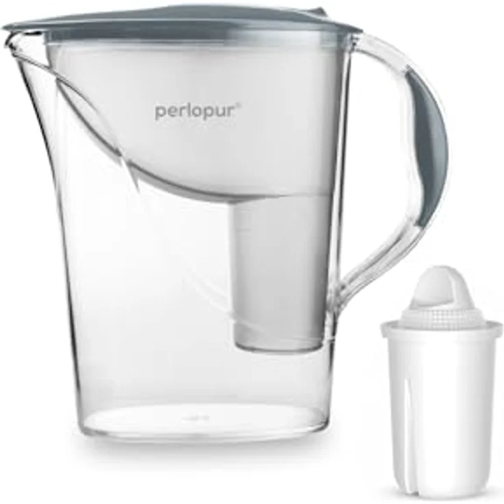 PearlCo Wasserfilter Standard grau inkl. 1 Universal Filterkartusche – Bild 2