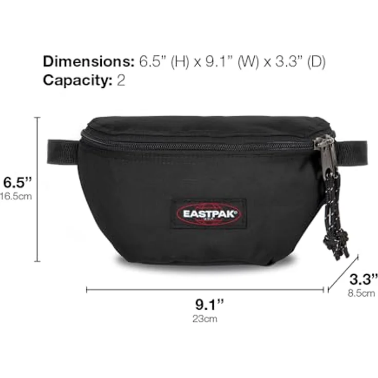Eastpak Springer Gürteltasche, 23 cm, ultra marine, 100% Nylon, mit verstellbarem Gurt – Bild 6