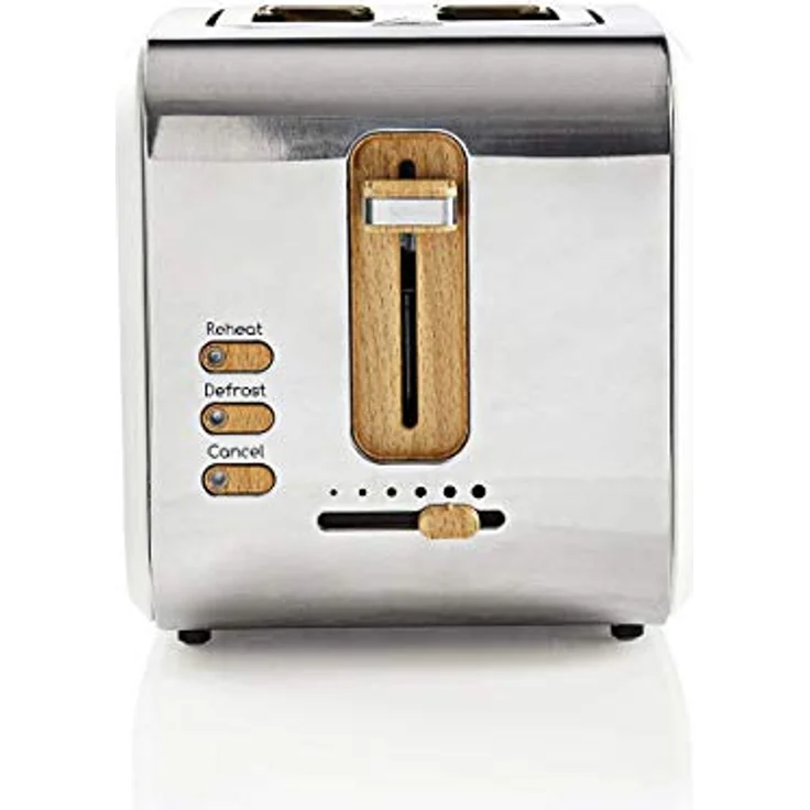 Nedis Toaster, 2 breite Öffnungen, Soft-Touch, weiß – Bild 6