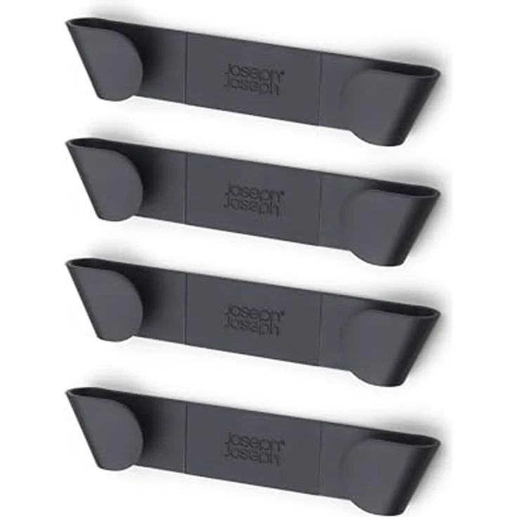 Joseph Joseph CupboardStore - 4 -teiliges Halterungen-Set für Topfdeckel - grau – Bild 2