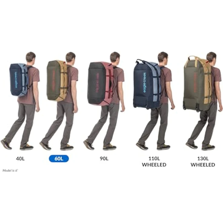 Eagle Creek Cargo Hauler Reisetasche 73 cm, blau, 100% Polyester, 73 x 37 x 32 cm – Bild 5