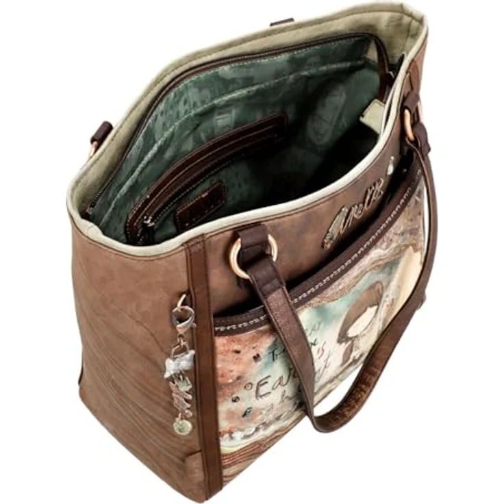 Anekke Core Shopper Tasche, mehrfarbig, 40 cm x 16 cm x 29 cm, 100% Polyurethan – Bild 7